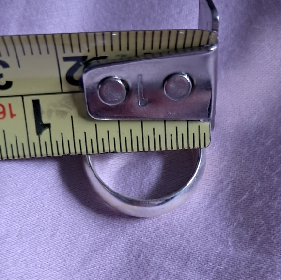 Sterling Silver Hallmarked 0.75" Hoop Roman & Sunstone Earrings from Macy's - Picture 5 of 7